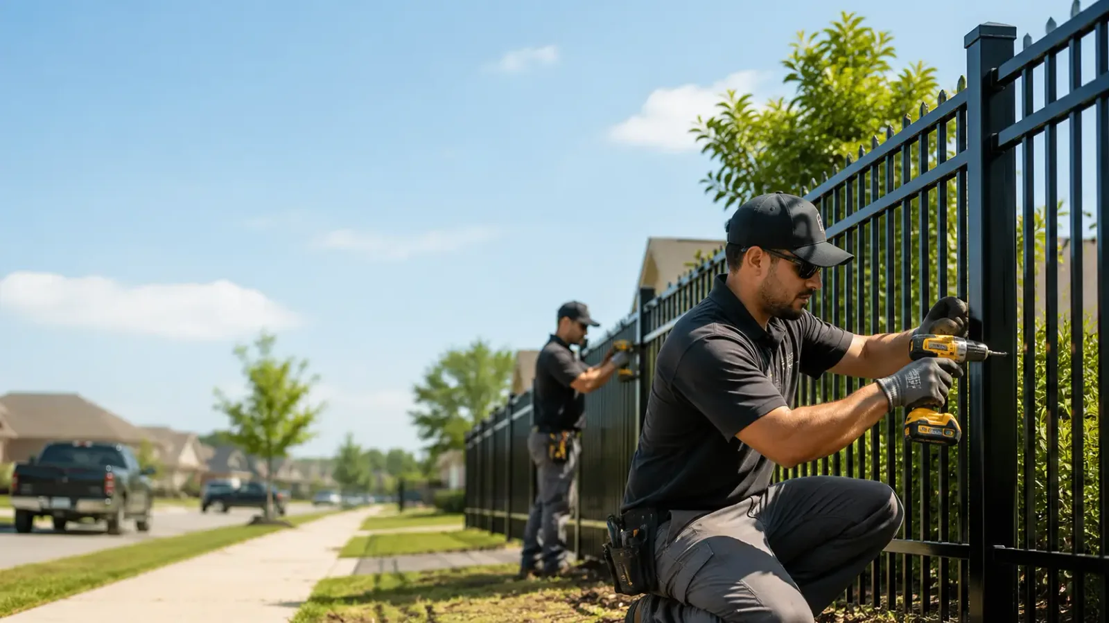 Metal Fence Installation in Hunnewell, MO